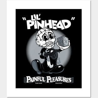 Lil Pinhead - Creepy Cute Vintage Cartoon Horror - Rubberhose Posters and Art